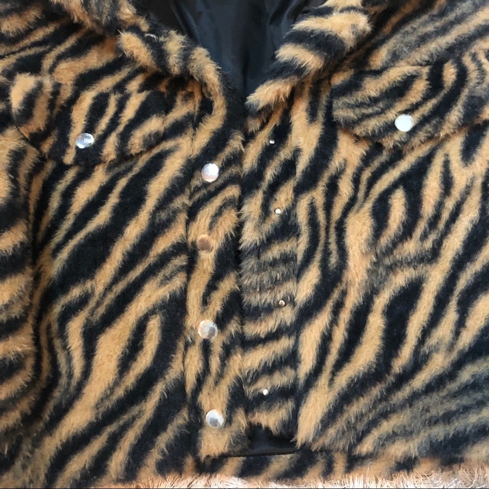 Cropped Tiger Jacket - image 2